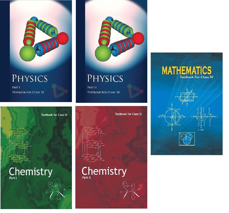 NCERT Physics Part- 1 & 2 | Chemistry Part-1 & 2 | Mathematics